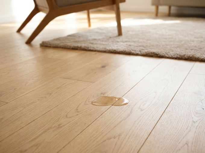 Accident on the hardwood floor