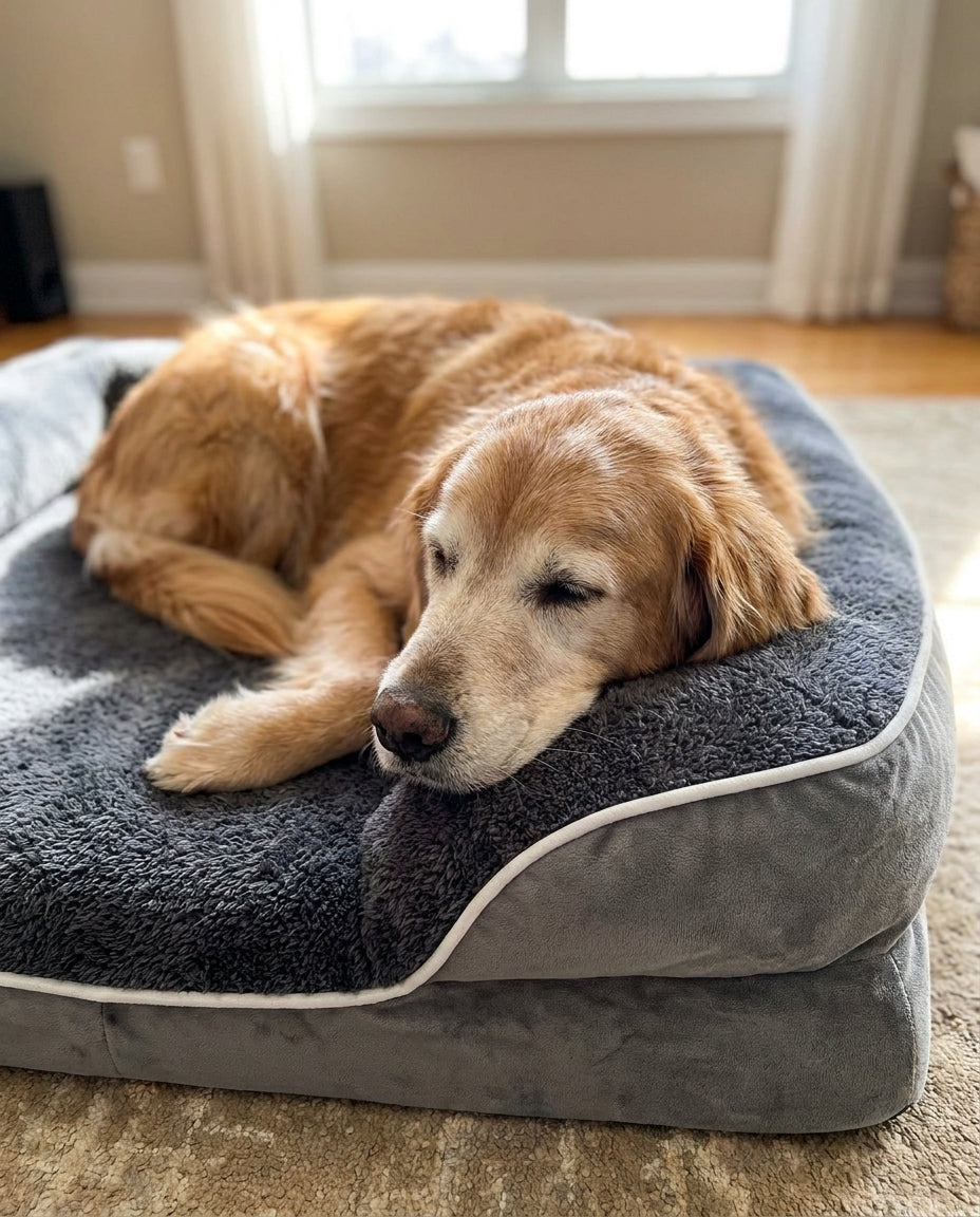 GrandPaw Orthopedic Memory-Foam Bed