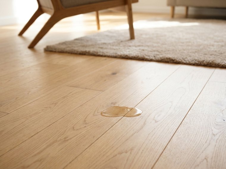 Accident on the hardwood floor